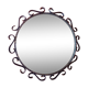 Wrought iron mirror
