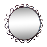 Wrought iron mirror