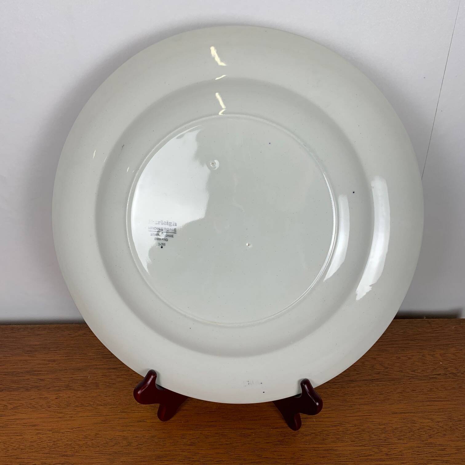 Very large ironstone dish Staffordshire, Burleigh, England