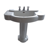 Art deco washbasin