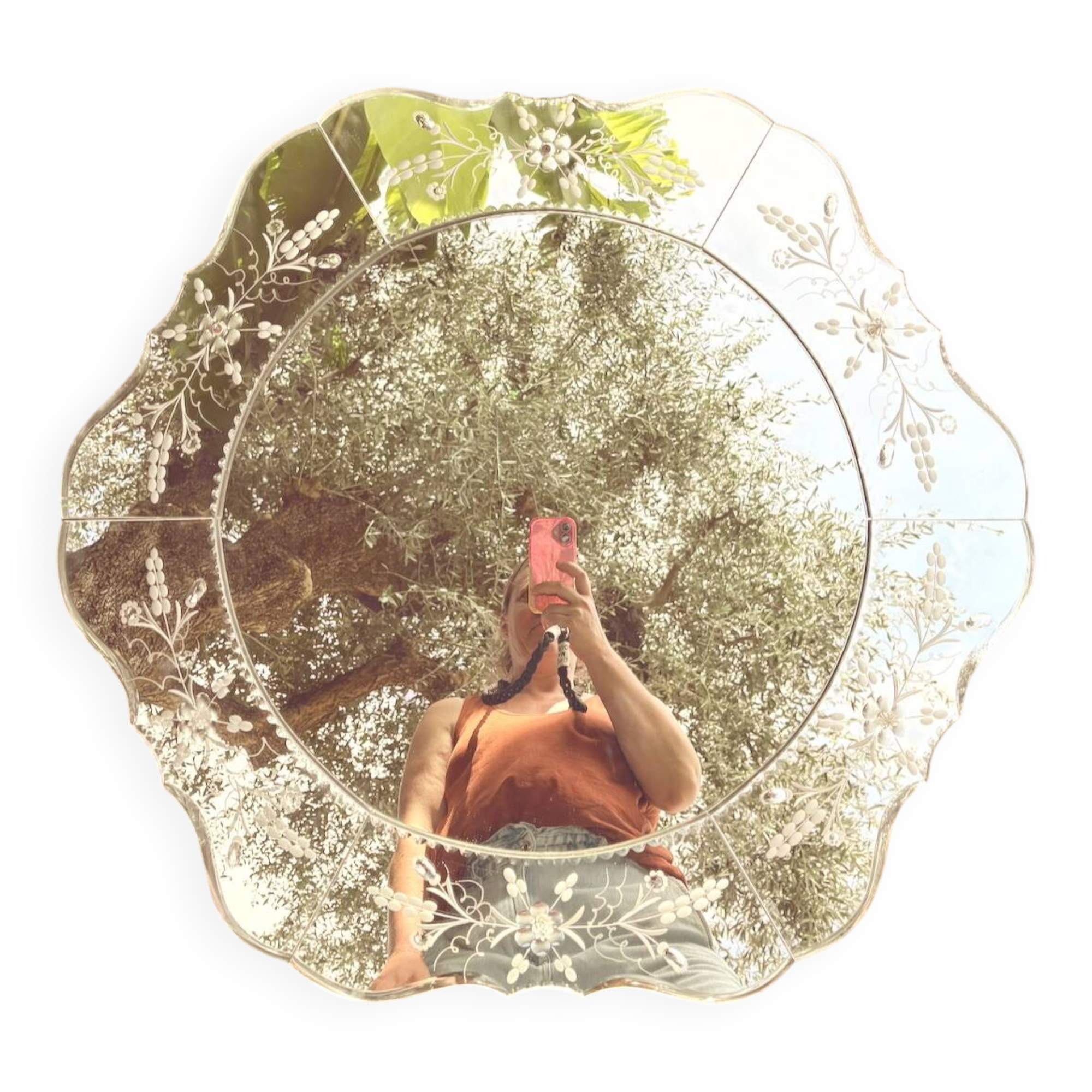 Ancient Venetian mirror