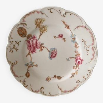 Assiette Haviland, Limoges, Roses de France