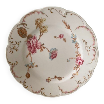 Assiette Haviland, Limoges, Roses de France