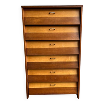armoire à chaussures en bois vintage/armoire à soupapes