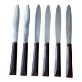 6 Bakelite table knives Pradel 255