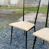 4 vintage colette gueden chairs