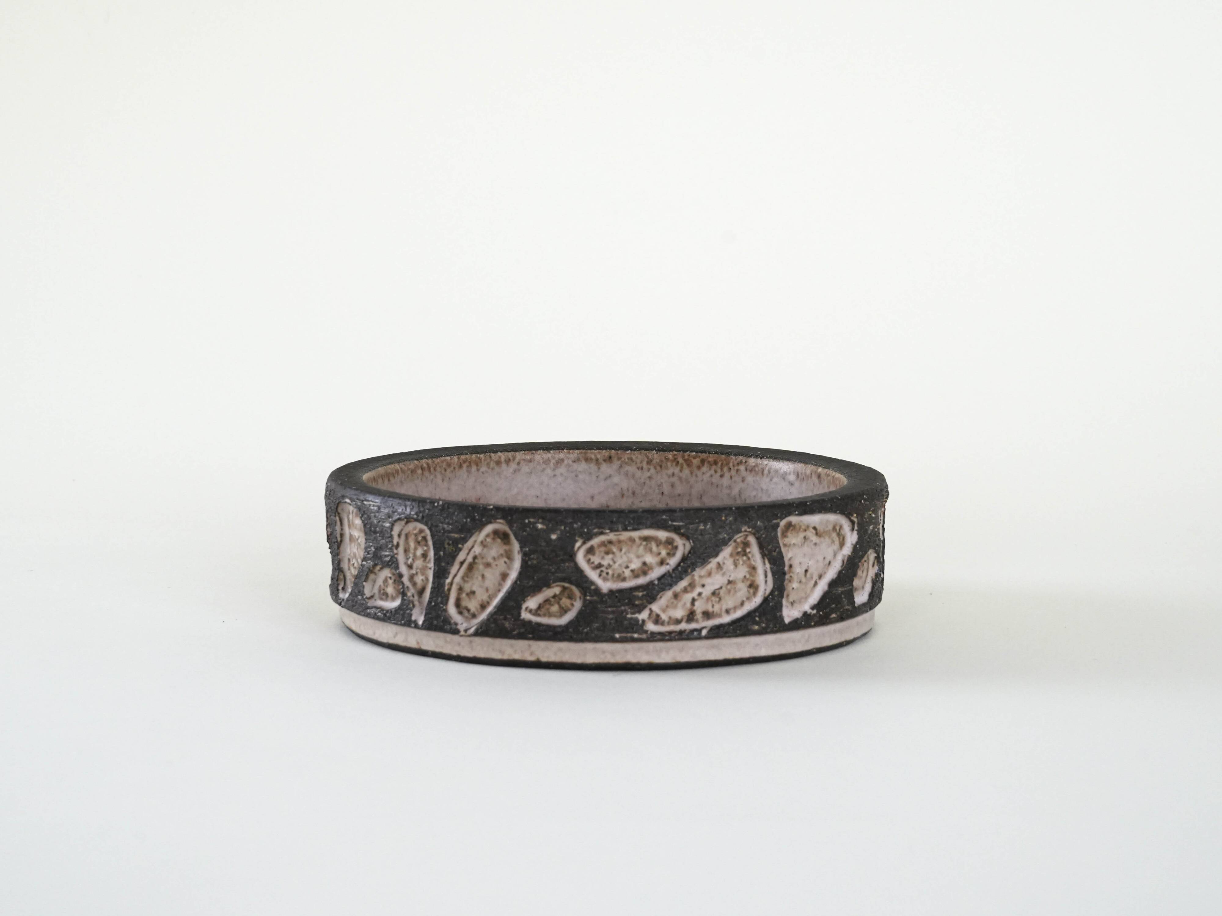 Ceramic bowl, Danish design, 1970s, manufacturer: LoveMose