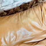 Leather and wood lounge of the Maison Regain 1950s/60s