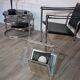 Vintage plexiglass magazine rack France 1980s