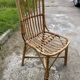 Chaise en rotin vintage