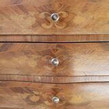 Louis XV style secretary in marquetry