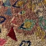 Vintage Berber wool rug, Morocco, 1990