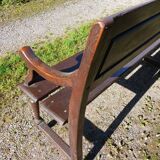Pair of antique church pews