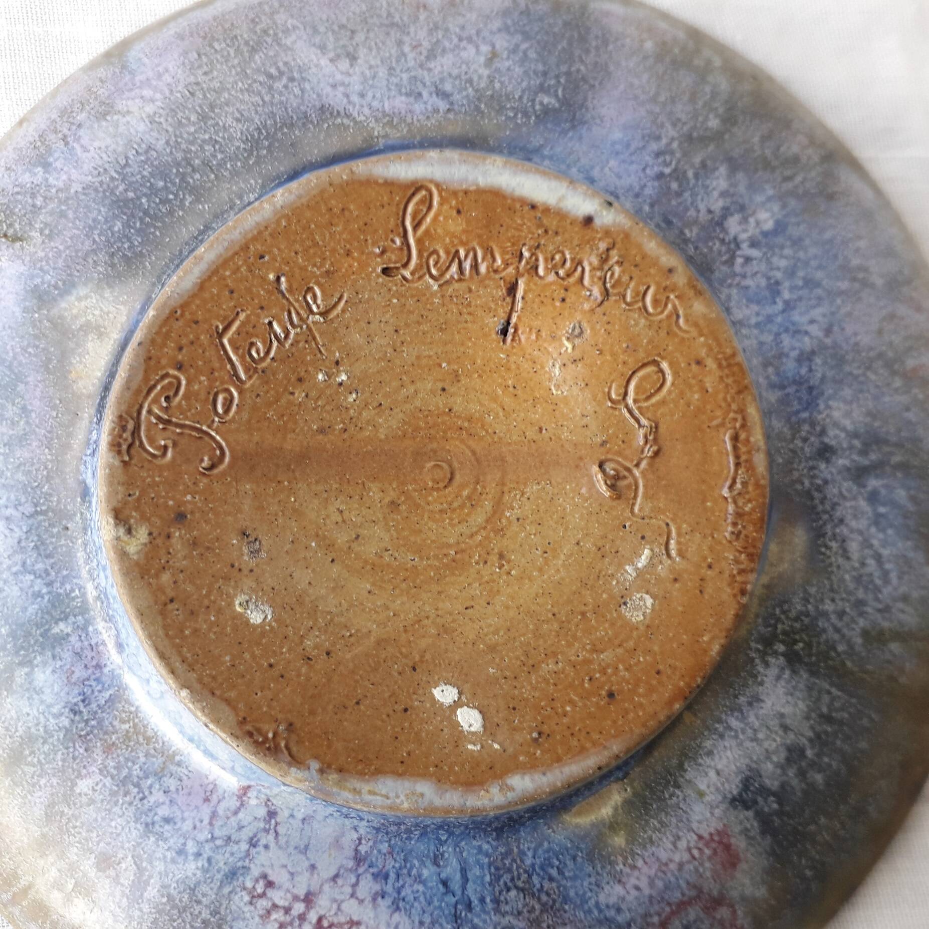 6 stoneware cups Lempereur