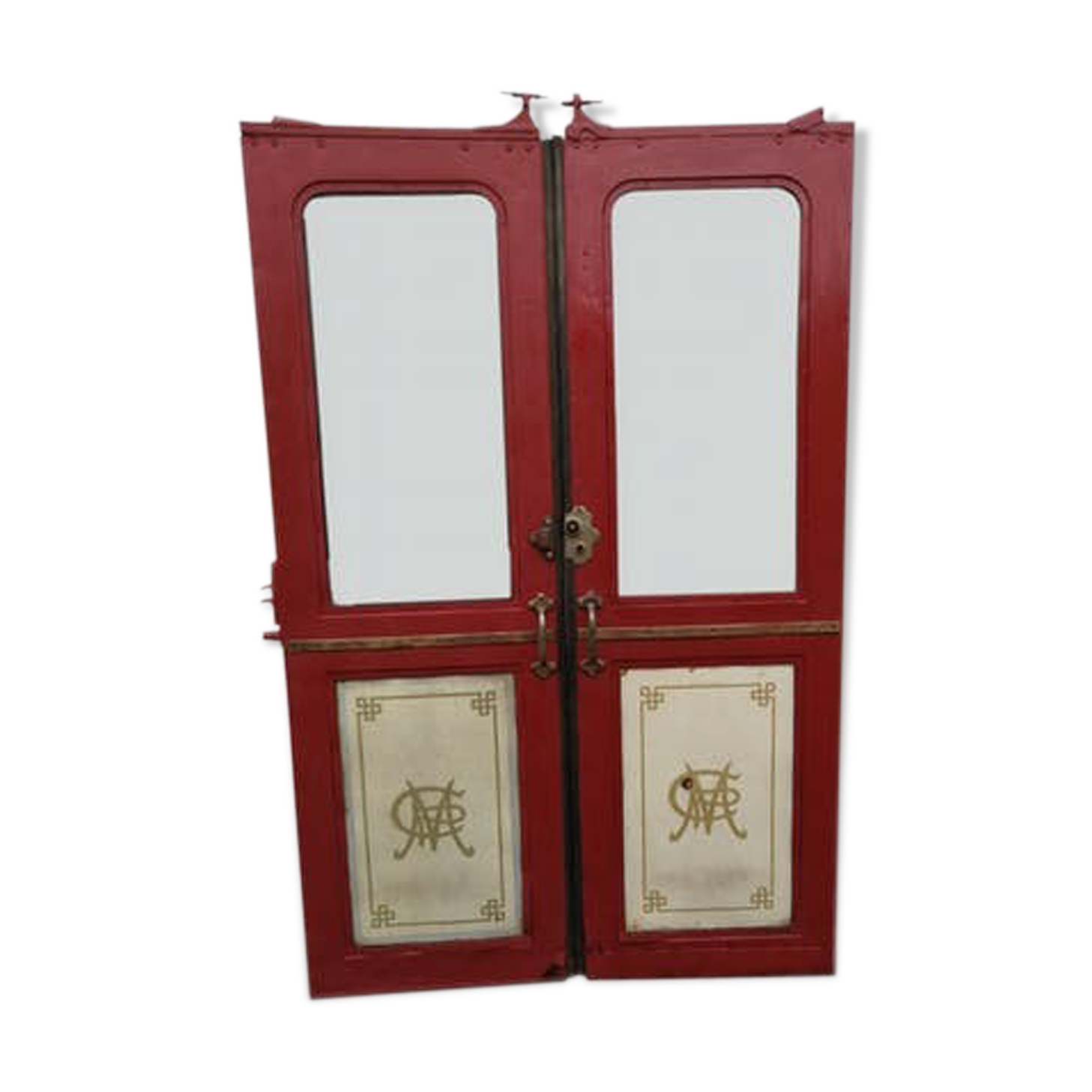 Pair of doors metro sprague year 1900