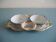 Salt cellar salt pepper cellar earthenware Desvres Géo Martel salt pepper cellar