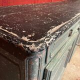 Eighteenth-century walnut sideboard.