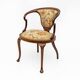 Beautiful Edwardian Inlaid Tub Back Chair