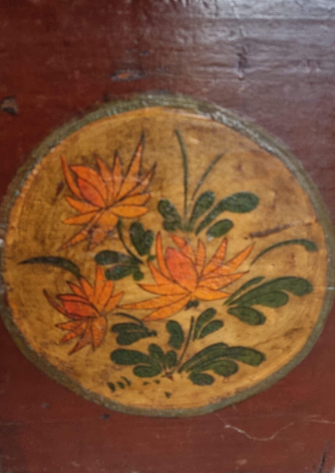 Wooden rice bucket