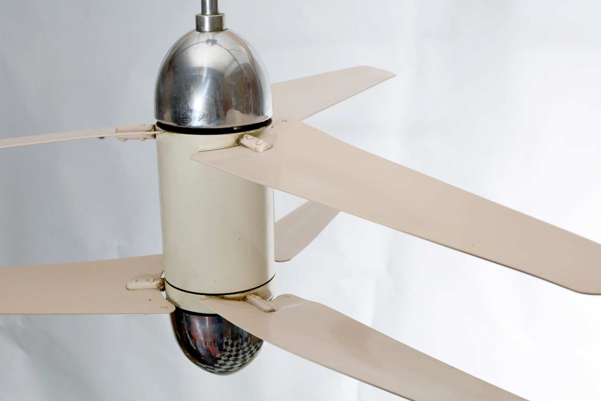 1950s Ceiling Fan With Double Wings Selency