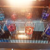 Art deco style bar with integrated lighting
