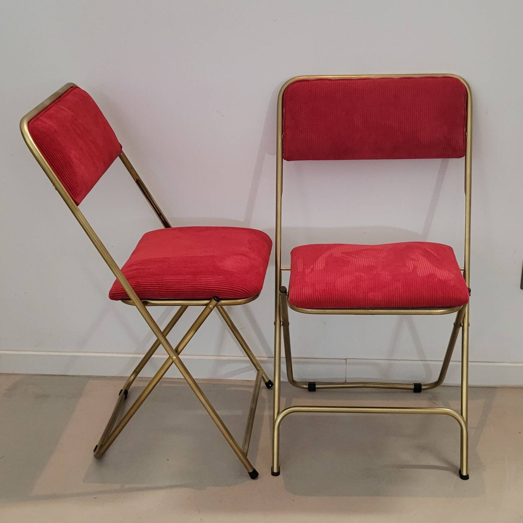 Chaises Lafuma rénovées