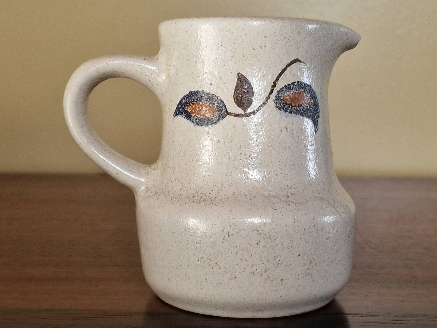 "Sologne" coffee service, glazed stoneware, St Amand earthenware