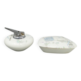 1960s Smoking Set in Ceramic by Rosenthal. Made in Germany