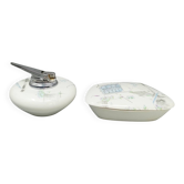 1960s Smoking Set in Ceramic by Rosenthal. Made in Germany