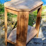 Old French oak side table