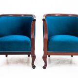 Historic living room set, Northern Europe, circa 1900, after renovation