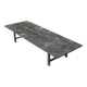 Table basse brutaliste en pierre brésilienne par Pia Manu, 1960