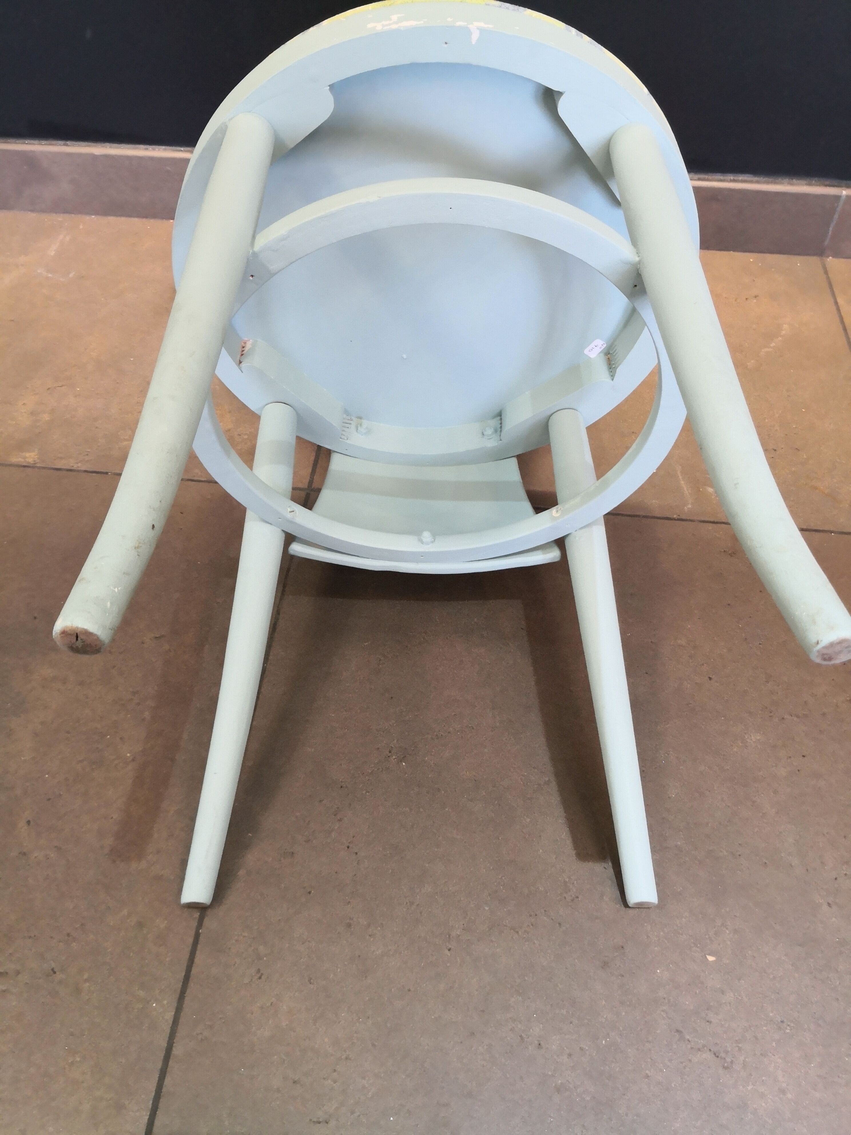3 Bauman model bistro chairs seagull