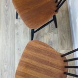 Pair of Scandinavian chairs Hagafors Sweden
