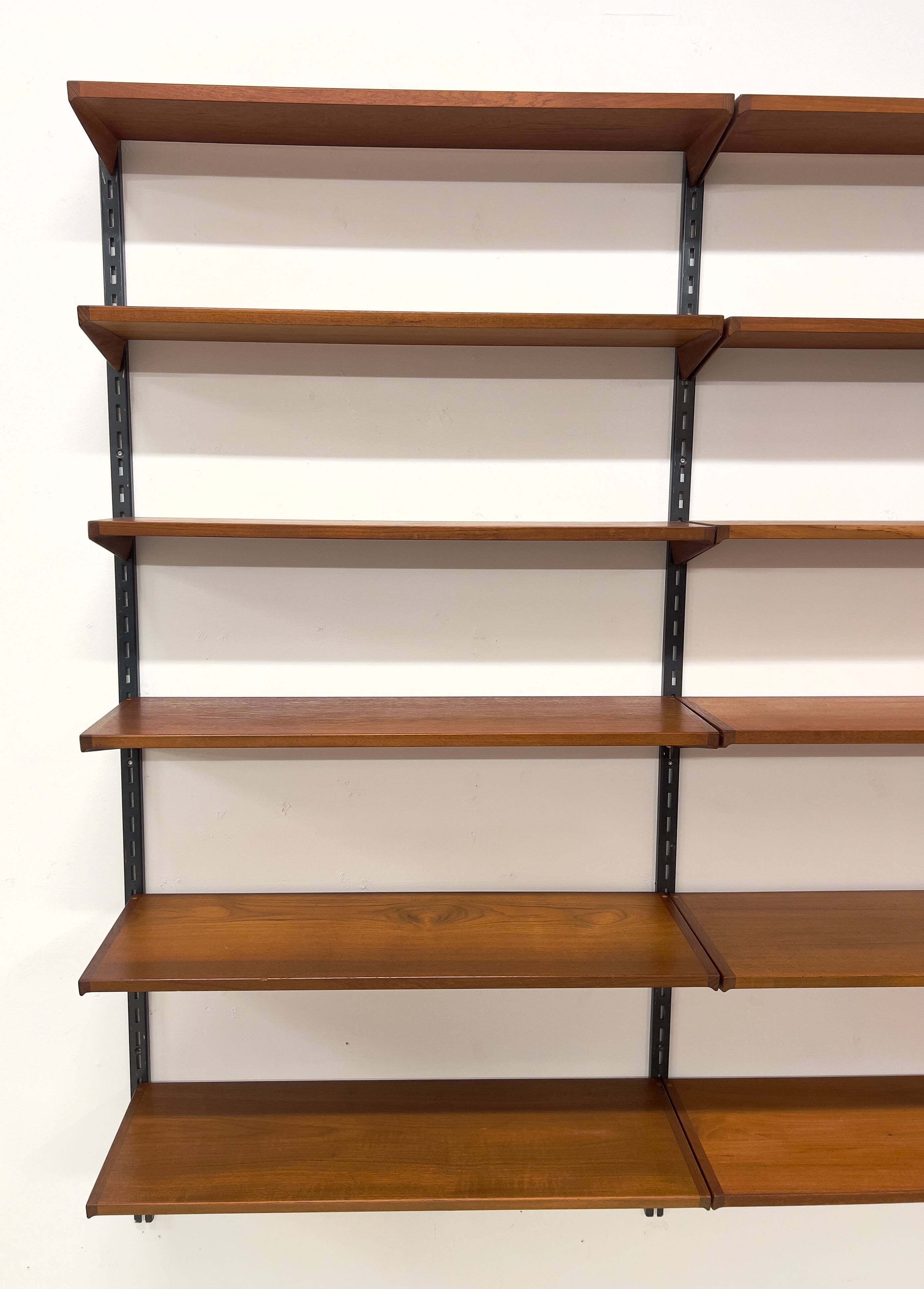 Teak Shelving System By Kai Kristiansen For Feldballes