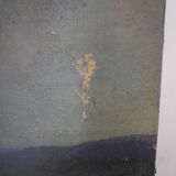 Portrait Oil on canvas Modern spirit signed Magisson 1930