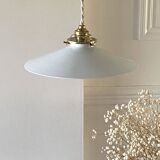 Opaline pendant light
