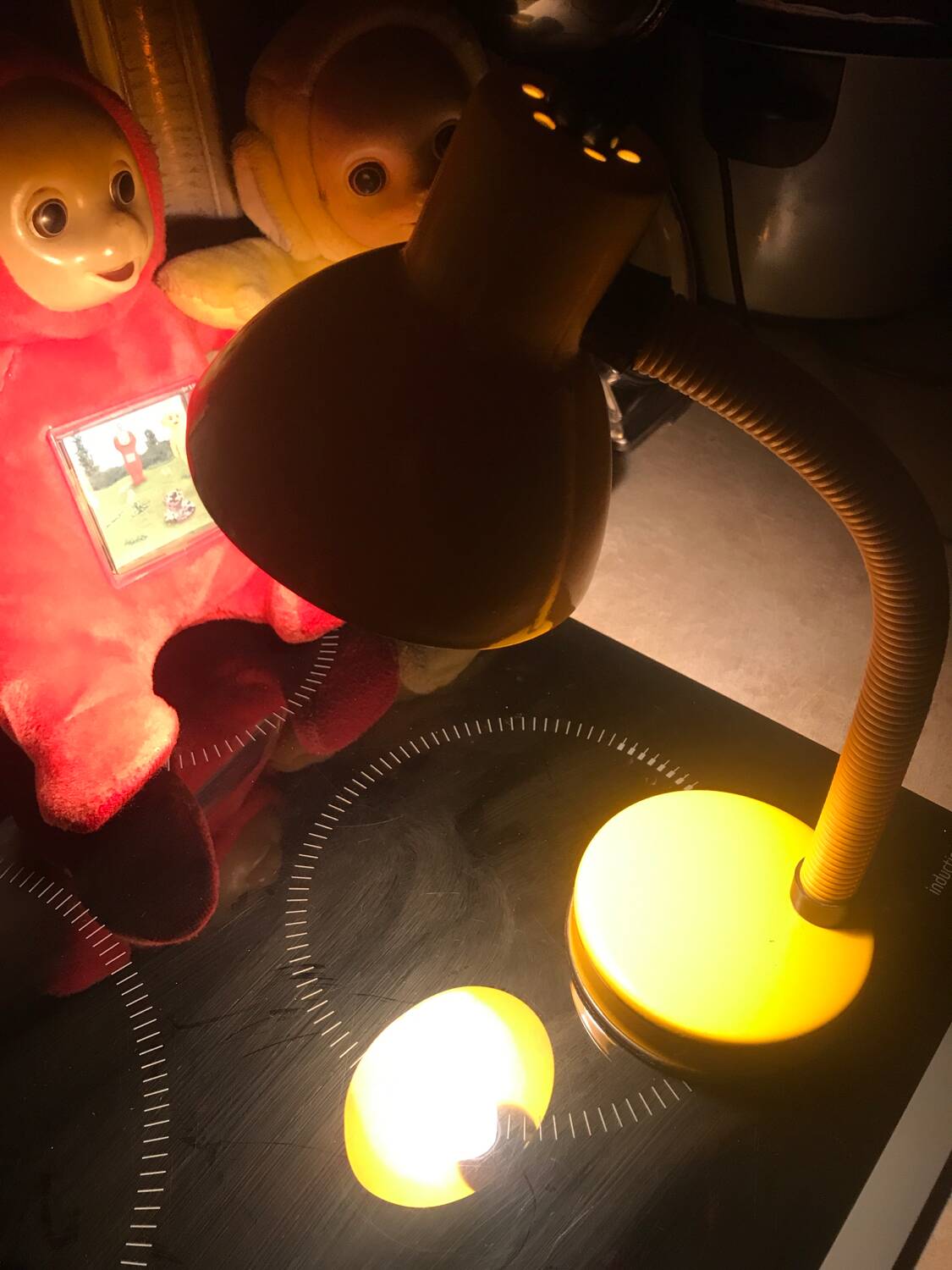 Italian Stilplast desk lamp from the 80s