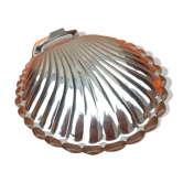 1960s Butter Dish Scallop Shell Shape / Butter Knife