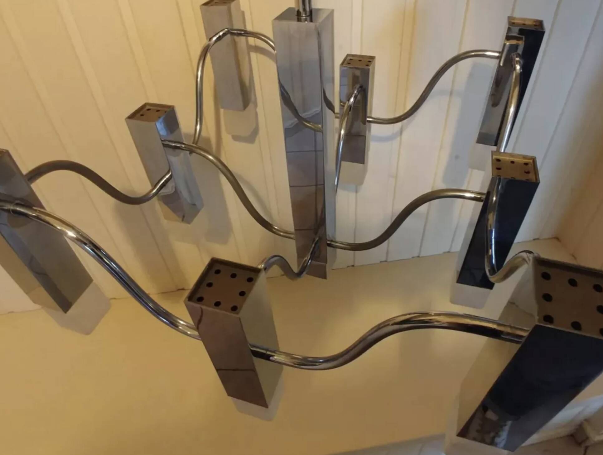 Chandelier by Maison Sciolari for Boulanger 1970