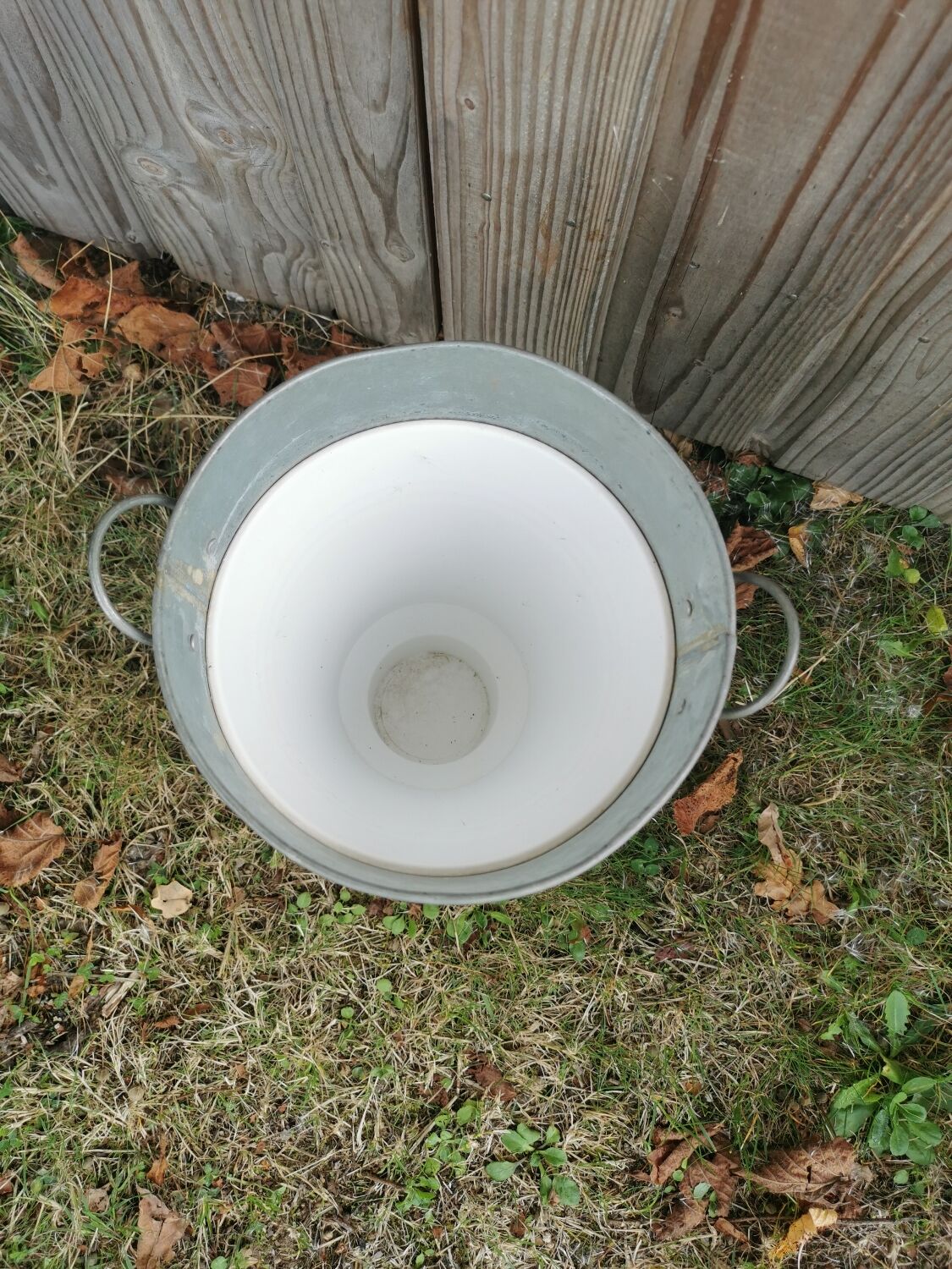 Zinc florist vase n°6