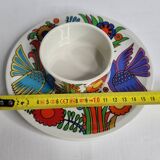 Villeroy and Boch "Acapulco" saucer and sugar bowl set