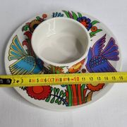 Villeroy and Boch "Acapulco" saucer and sugar bowl set
