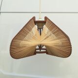 Scandinavian wood and wire suspension