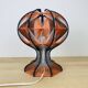 Lampe scandinave bois et fil années 70