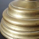 Art Nouveau Brass Empire Table Lamp