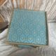 Golden Art Deco side table