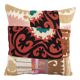 Vintage embroidered cushion cover 43x48 cm