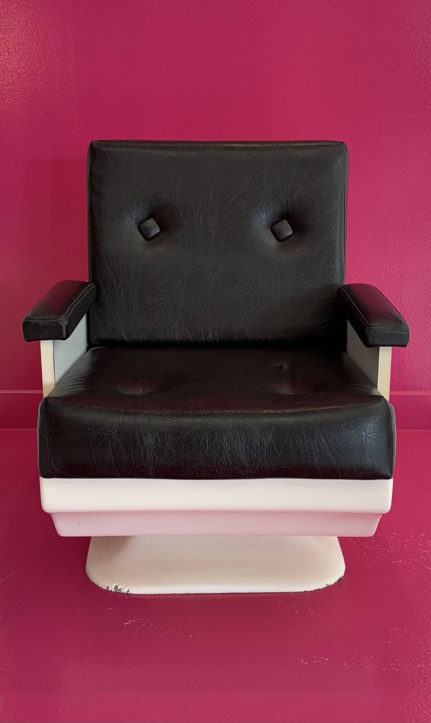 Leather armchair