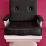 Leather armchair